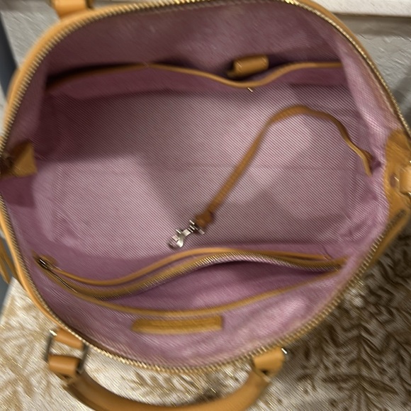 Dooney & Bourke Tan Leather Handbag - Picture 3 of 5